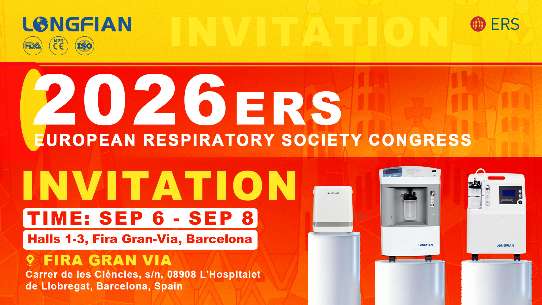 LONGFIAN to Attend ERS Congress 2026 in Barcelona: Let’s Connect This September