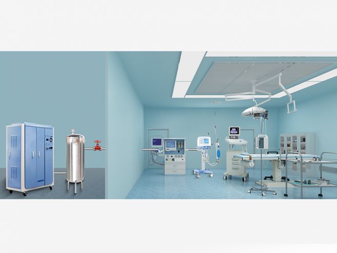 Ventilator&Anaesthesia with high pressure oxygen concentrator